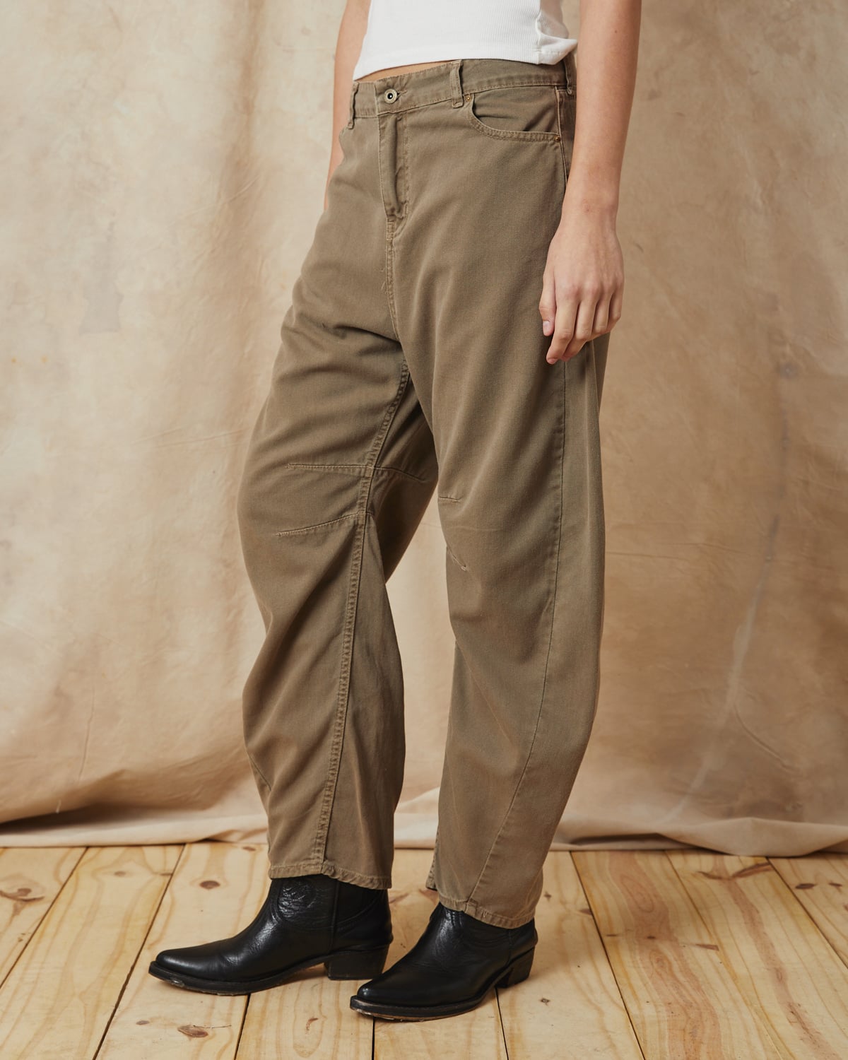 Jean Baggy Safari Mid Color