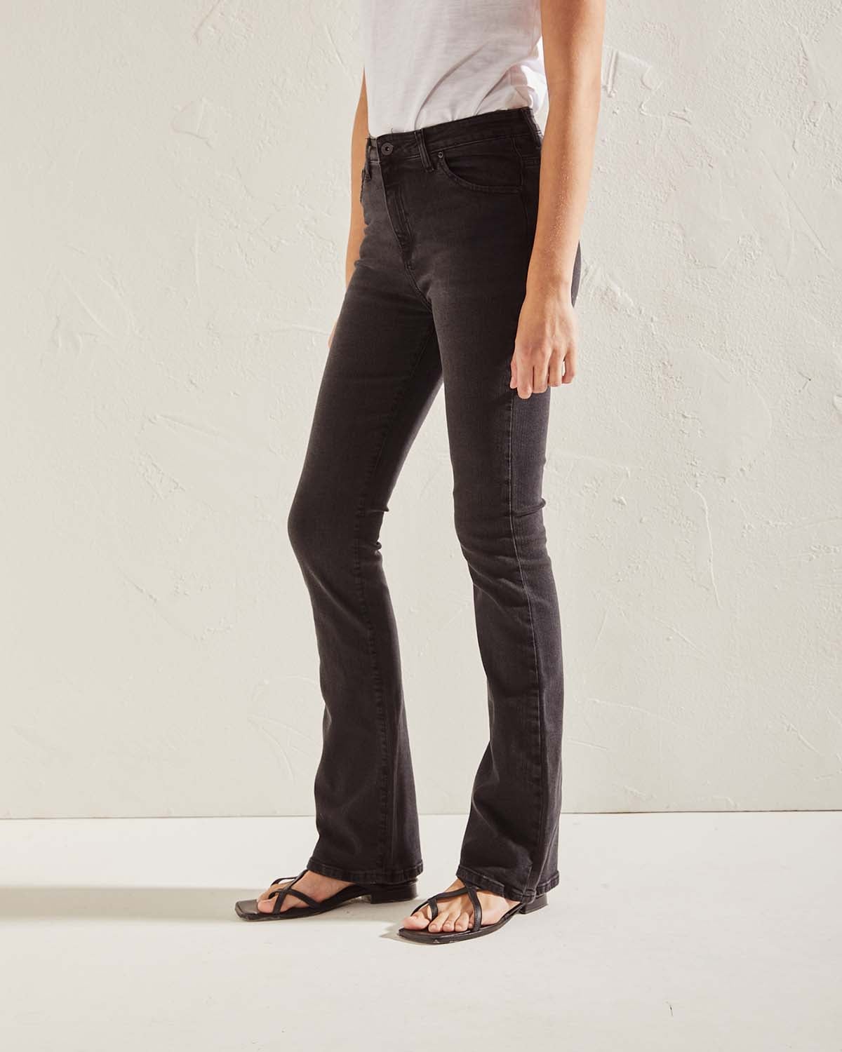 Jean Jules Mid Rose Black